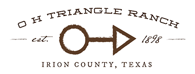 O H Triangle Ranch logo